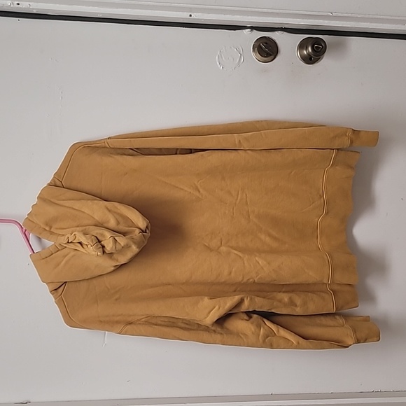 Men's Size Large American Eagle Outfitters Gold hoodie - Pre-owned. - Picture 6 of 6